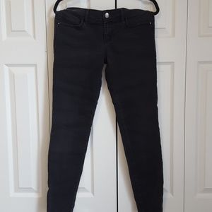 Black denim jeans